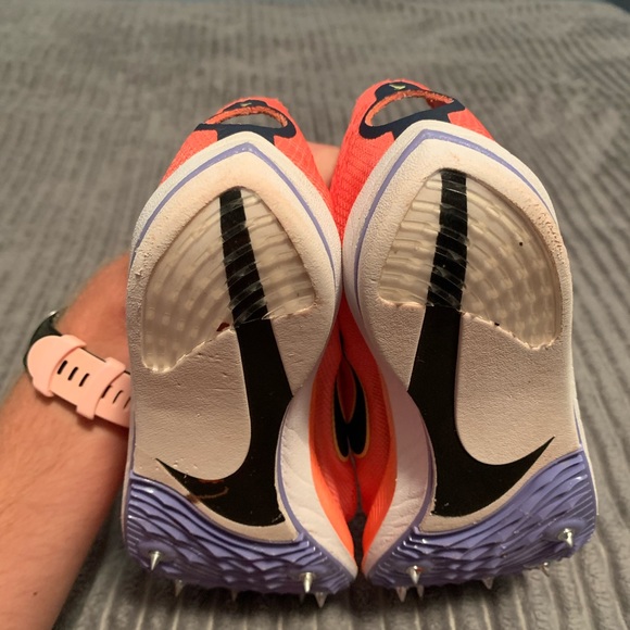 Size 9 - lightly worn Nike ZoomX Dragonfly Bright Mango 2020 - Picture 11 of 13